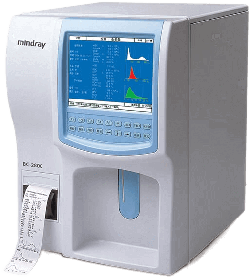 immagine descrittiva analizzatore ematologico mindray , bc 2800