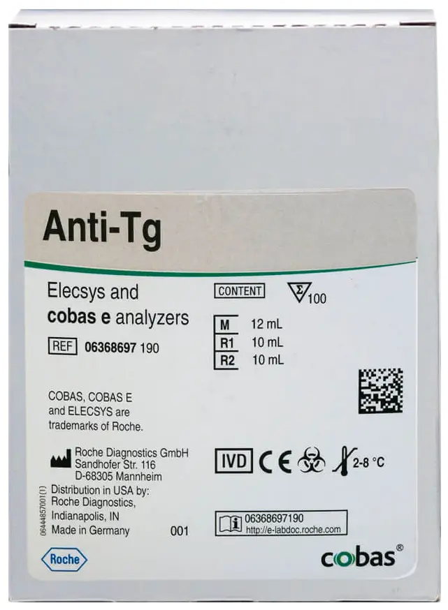 ANTI-TIREOGLOBULINA COBAS E411